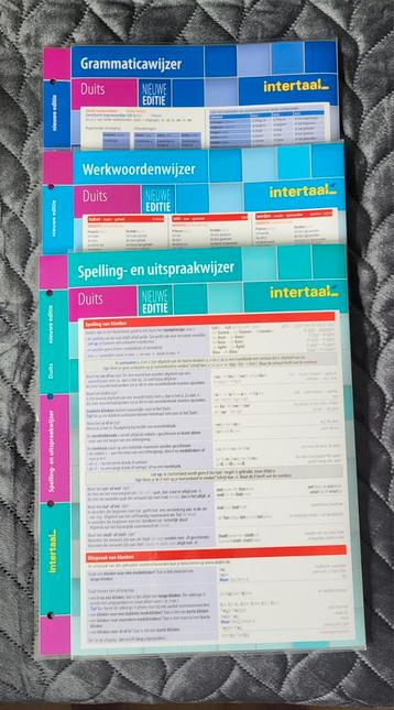Duits Grammatica, Werkwoorden & Spelling - Intertaal beschikbaar voor biedingen