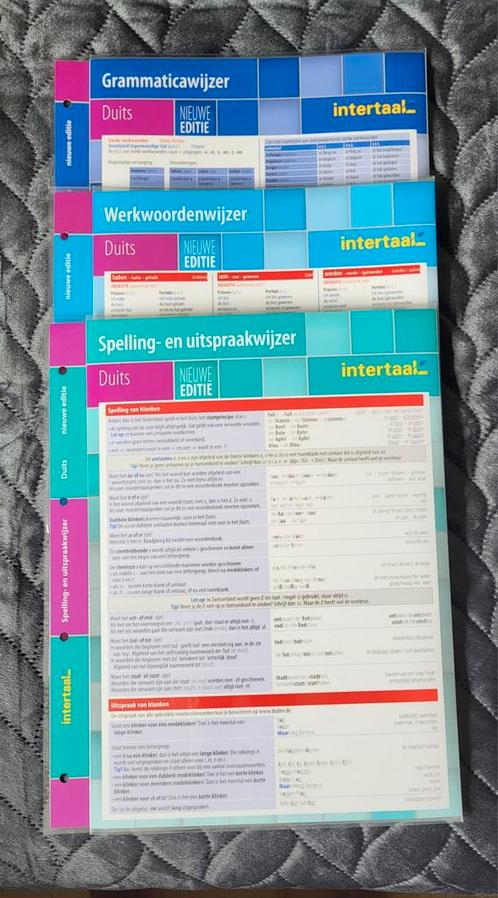 Duits Grammatica, Werkwoorden & Spelling - Intertaal, Boeken, Taal | Duits, Zo goed als nieuw, Non-fictie, Ophalen of Verzenden