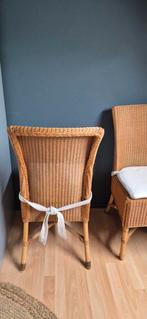 Lloyd Loom stoelen, Huis en Inrichting, Stoelen, Ophalen, Gebruikt, Twee, Bruin