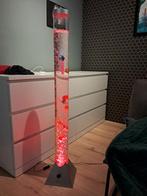 Decoratieve bubbel lamp met vissen, Ophalen, Kunststof, Gebruikt, Modern