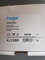 Hager KJ125B Messing Schienen Verteiler 4x125A, Ophalen of Verzenden, Nieuw, Overige typen