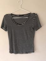 Gestreept shirt maat S, Verzenden, Zwart, Zo goed als nieuw, Korte mouw