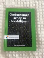 Ondernemerschap in hoofdlijnen - Peter van der Meer, Boeken, Studieboeken en Cursussen, Zo goed als nieuw, Noordhoff Uitgevers