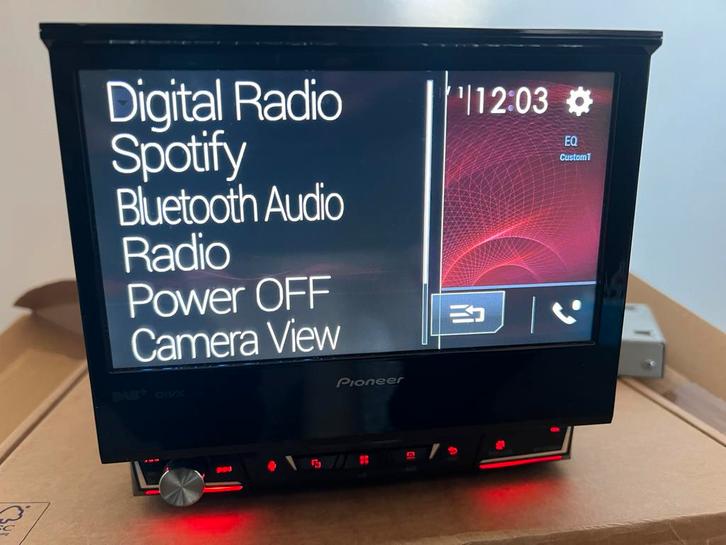 Pioneer AVH-Z7100DAB Apple CarPlay & Android Auto DAB+ AUX, Auto diversen, Autoradio's, Zo goed als nieuw, Ophalen of Verzenden