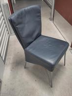 Eetkamerstoelen 4 stuks, Huis en Inrichting, Stoelen, Ophalen, Gebruikt, Blauw, Vier