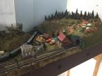 Grote n spoor module treinbaan, Gelijkstroom of Wisselstroom, Overige typen, Zo goed als nieuw, Ophalen