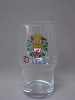 Dommelsche bier glas zeer oude model stapelglas, Ophalen of Verzenden, Zo goed als nieuw, Glas of Glazen, Dommelsch