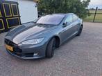 Tesla Model S Performance 85+ 475PK Free Supercharge, Automaat, Lederen bekleding, Zwart, Model S
