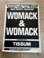 Concert poster Womack & Womack ( 116 x 83 billboard ), Verzamelen, Posters, Ophalen of Verzenden, Muziek