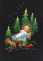 kerstkaart, Verzamelen, Ansichtkaarten | Themakaarten, Verzenden, 1980 tot heden, Gelopen, Feest(dag)