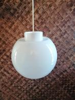 vintage opaline glazen hanglamp zie de fotos, Ophalen