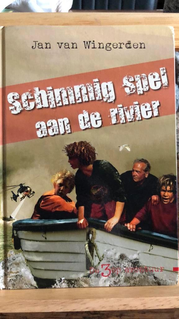 Jan van Wingerden - Schimmig spel aan de rivier, Boeken, Kinderboeken | Jeugd | 10 tot 12 jaar, Zo goed als nieuw, Ophalen of Verzenden