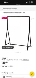 IKEA Turbo Kledingrek - Zo goed als nieuw!, Kleding | Dames, Kledingrekken, Ophalen, Met wielen, Zo goed als nieuw