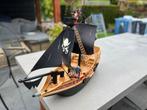 Piratenschip met accessoires Playmobil, Ophalen of Verzenden, Zo goed als nieuw, Complete set
