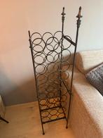 Mooi metalen wijnrek, Huis en Inrichting, Woonaccessoires | Wijnrekken, Ophalen, Zo goed als nieuw, 25 flessen of meer, Metaal