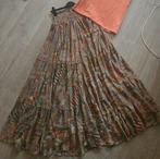 Lang rok maxi rok zijde bohemian boho ibiza style one size, Kleding | Dames, Ophalen, Nieuw, Maat 38/40 (M), Onder de knie