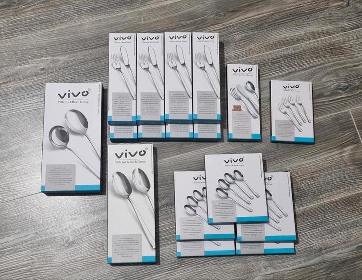 VIVO Villeroy & Boch bestek, Huis en Inrichting, Keuken | Bestek, Nieuw, Rvs of Chroom, Vaatwasserbestendig, Ophalen of Verzenden