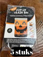 Halloween pop up prullenbakken 49 liter!! 5 stuks Nieuw, Ophalen of Verzenden, Nieuw, Halloween of Griezel