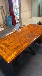 Pallet tafel met matrix poot, Antiek en Kunst, Ophalen