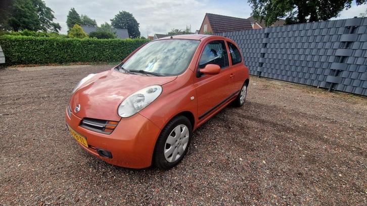 Nissan Micra 1.2 Visia Airco / Apk 7-7-2026👍, Auto's, Nissan, Bedrijf, Micra, ABS, Airbags, Boordcomputer, Elektrische ramen