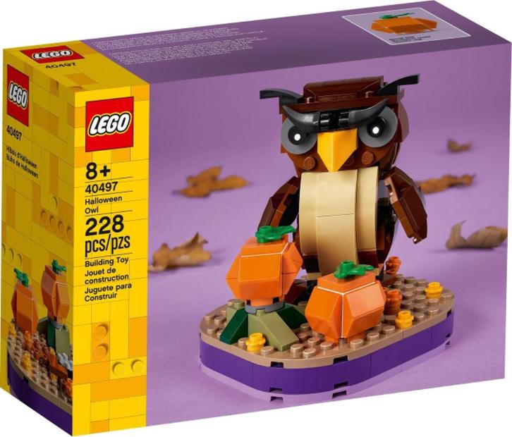 Lego 40497 Halloween Uil nieuw ongeopend, Kinderen en Baby's, Speelgoed | Duplo en Lego, Nieuw, Lego, Complete set, Verzenden