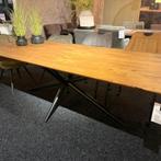 Eettafel Recht By Bruuts met Spinpoot, Huis en Inrichting, Tafels | Eettafels, Bruuts, Markt 27-29, Wageningen, 50 tot 100 cm