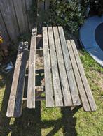 Gratis kinder picknick tafel (mist 1 plank), Tuin en Terras, Ophalen, Gebruikt, 250 cm of meer, Planken