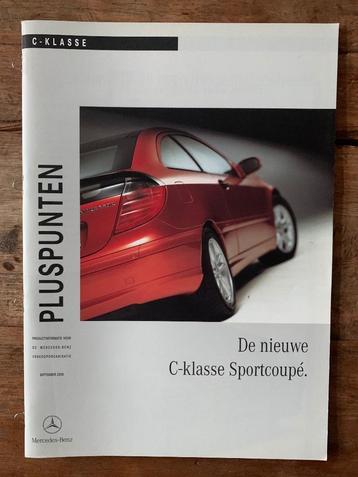 Productinfobrochure Mercedes-Benz C sportcoupe CL203 2000 beschikbaar voor biedingen