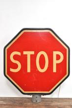 Vintage STOP sign bord verlichting winkel jaren 50 UNIEK