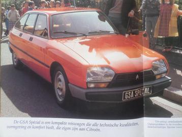 Citroën GSA Club X Special Brochure beschikbaar voor biedingen