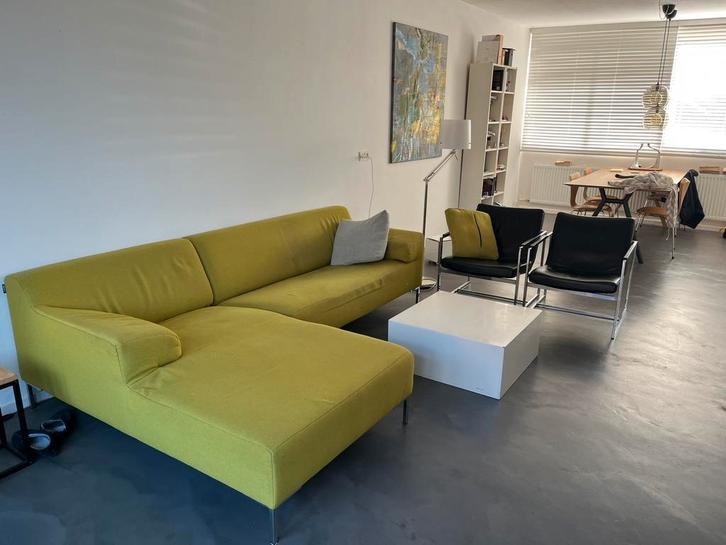 Design bank Freistil Rolf Benz, Huis en Inrichting, Banken | Bankstellen, Gebruikt, Hoekbank, 250 tot 300 cm, 150 cm of meer, Stof