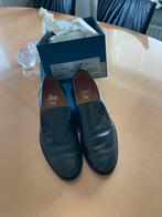 Van Lier, Loafers - Zwart - Maat 41, Ophalen of Verzenden, Zo goed als nieuw, Zwart, Loafers