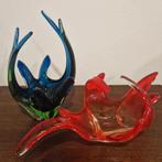 Murano Glas Objecten - Rood & Blauw, Ophalen of Verzenden