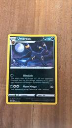 Pokémon kaart - Umbreon hp 110, Ophalen of Verzenden, Zo goed als nieuw, Losse kaart