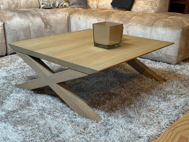 Westminster vierkante salontafels 100x100cm en 120x120cm, Huis en Inrichting, Tafels | Salontafels, Nieuw, Minder dan 50 cm, 100 tot 150 cm