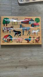 Simplex toys houten puzzel, Kinderen en Baby's, Speelgoed | Kinderpuzzels, Ophalen of Verzenden, Zo goed als nieuw