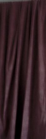 1 MOOIE WARME KLEUR PAARS GORDIJN, Huis en Inrichting, Stoffering | Gordijnen en Lamellen, 200 cm of meer, Sfeervol, Ophalen of Verzenden