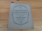 Ernst heim - praktische violinschule band 1, Muziek en Instrumenten, Gebruikt, Klassiek, Ophalen of Verzenden, Viool of Altviool