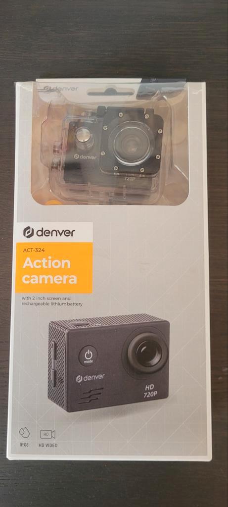 Denver ACT-324 actioncam waterdicht., Audio, Tv en Foto, Actiecamera's, Nieuw, Overige merken, Ophalen of Verzenden