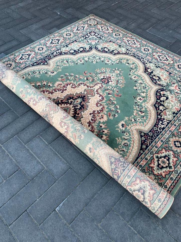 Onwijs Leuk Vintage Vloerkleed van Zuiver Scheerwol., Antiek en Kunst, Antiek | Kleden en Textiel, Ophalen of Verzenden