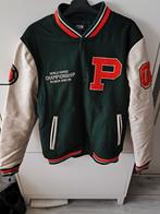 Baseballjack, Maat 52/54 (L), Wit, Ophalen of Verzenden, Zo goed als nieuw