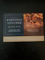 Kortingsvoucher voor sauna voor 2 pers., Twee personen, Kortingsbon, Spa of Sauna