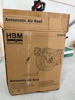 Hbm automatische luchthaspel NIEUW IN DOOS, Doe-het-zelf en Verbouw, Compressors, Ophalen, Nieuw, Minder dan 200 liter/min, Mobiel