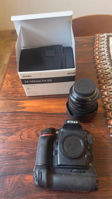 Sigma 24-105 F4 DG (Nikon FX) inclusief hoesje en doos. beschikbaar voor biedingen
