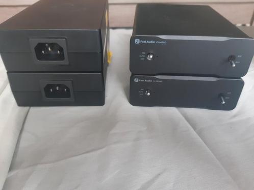 FOSI AUDIO V3 MONO * (2 ST.) MET 2 X 10 A VOEDING * ZIE INFO, Audio, Tv en Foto, Versterkers en Receivers, Zo goed als nieuw, Stereo