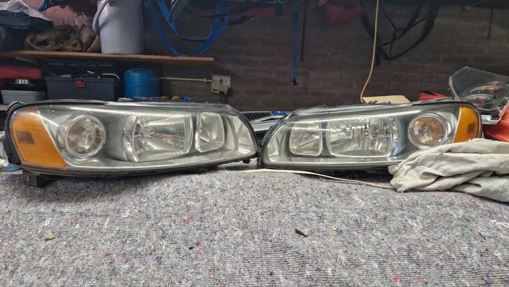 Volvo V70 S60 P2 Facelift Koplampen Set, Auto-onderdelen, Verlichting, Volvo, Gebruikt, Ophalen of Verzenden