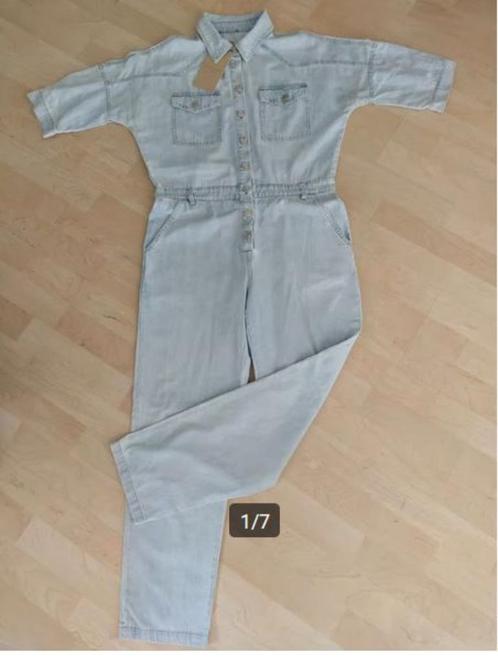 NIEUW!! SOYACONCEPT spijkerjumpsuit NU VAN 130 VOOR 27,50!, Kleding | Dames, Jumpsuits, Nieuw, Maat 38/40 (M), Blauw, Verzenden