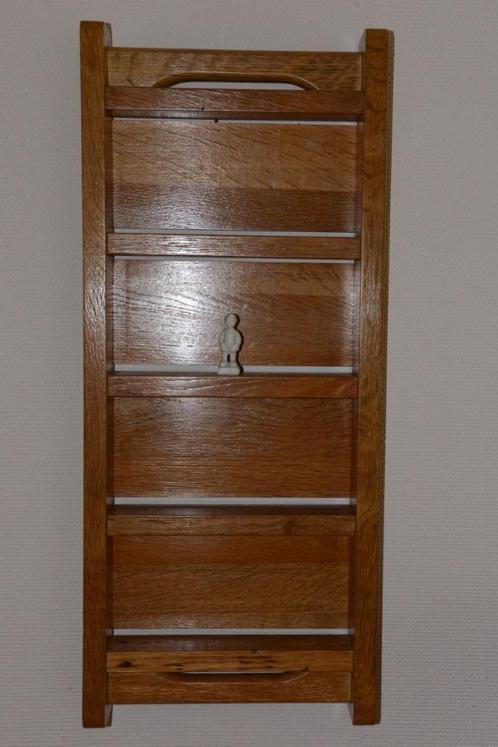 Oisterwijk licht eikenhouten “steenmal”, Huis en Inrichting, Woonaccessoires | Wanddecoraties, Zo goed als nieuw, Ophalen