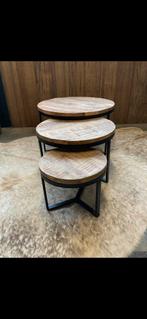 Mango salontafel set van drie., Ophalen of Verzenden, Nieuw