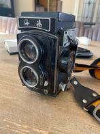 Dubbel oog camera Shanghai jaren 60, Ophalen of Verzenden, Gebruikt, Compact, Overige Merken
